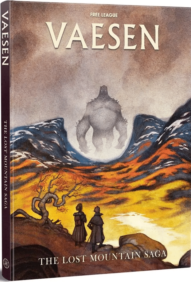 Vaesen Nordic Horror RPG Lost Mountain Saga Hardcover image 0